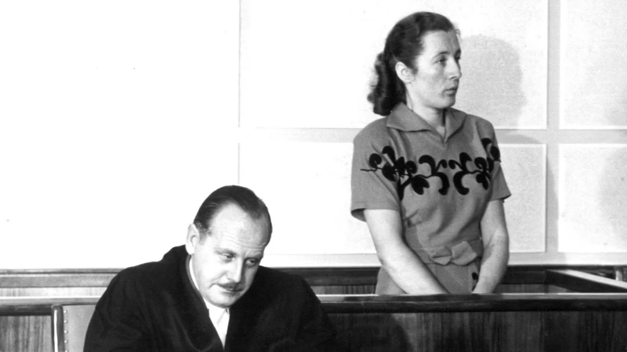 SWR 19.02.1954: Die Serienmörderin Christa Lehmann wird verhaftet