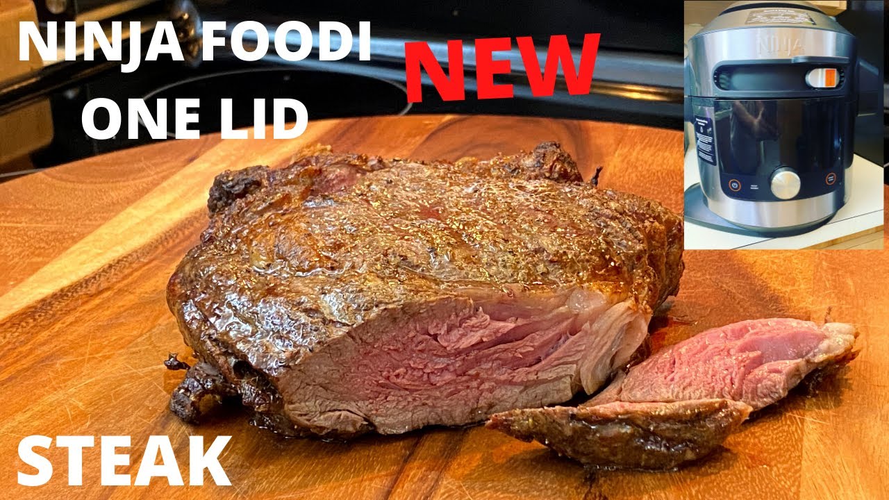 NEW NINJA FOODI ONE LID - Ribeye Steak - Amazing Results!
