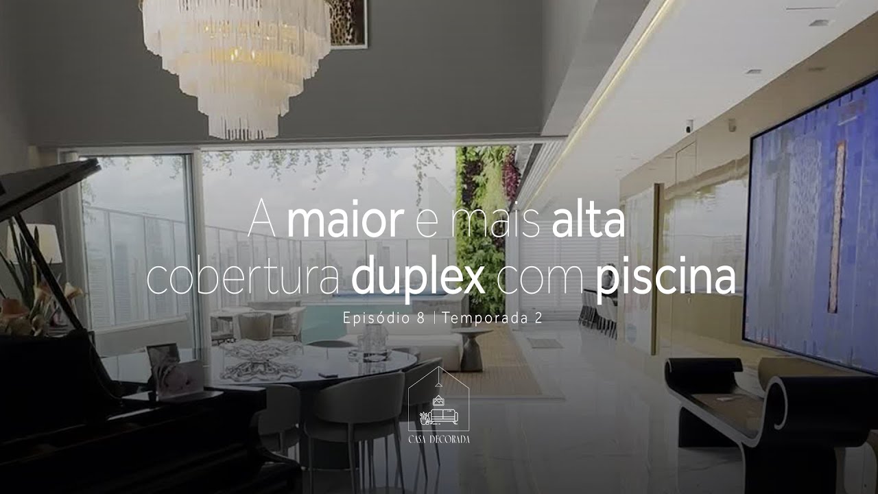 Cobertura Duplex - Um Sonho nas Alturas assinado por Victor Tomé - Casa Decorada com Natalia Hamada