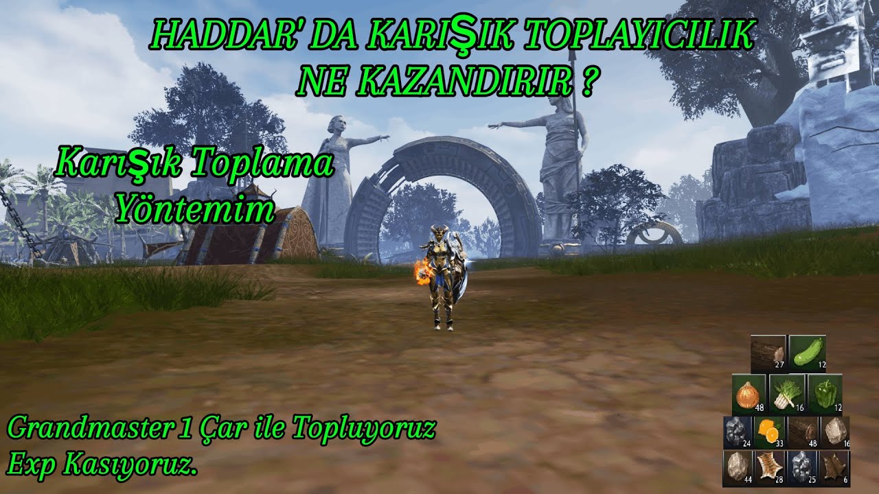 Haddar' da Karışık Topladık Ne Kazar Kazandık ? l Exp Kastık ve Karışık Toplama Tekniğim...