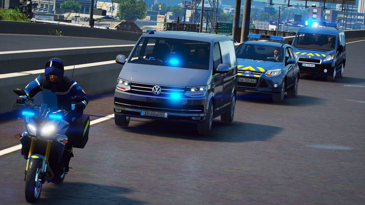 [GTA 5] GROSSE ESCORTE DE LA GENDARMERIE - LSPDFR #502
