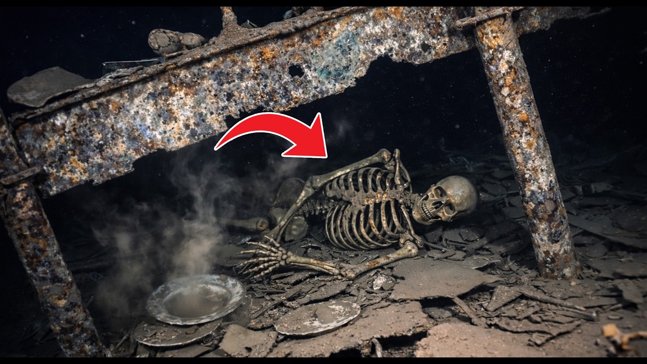 Inside the Titanic Wreck – A World Frozen Mid-Action