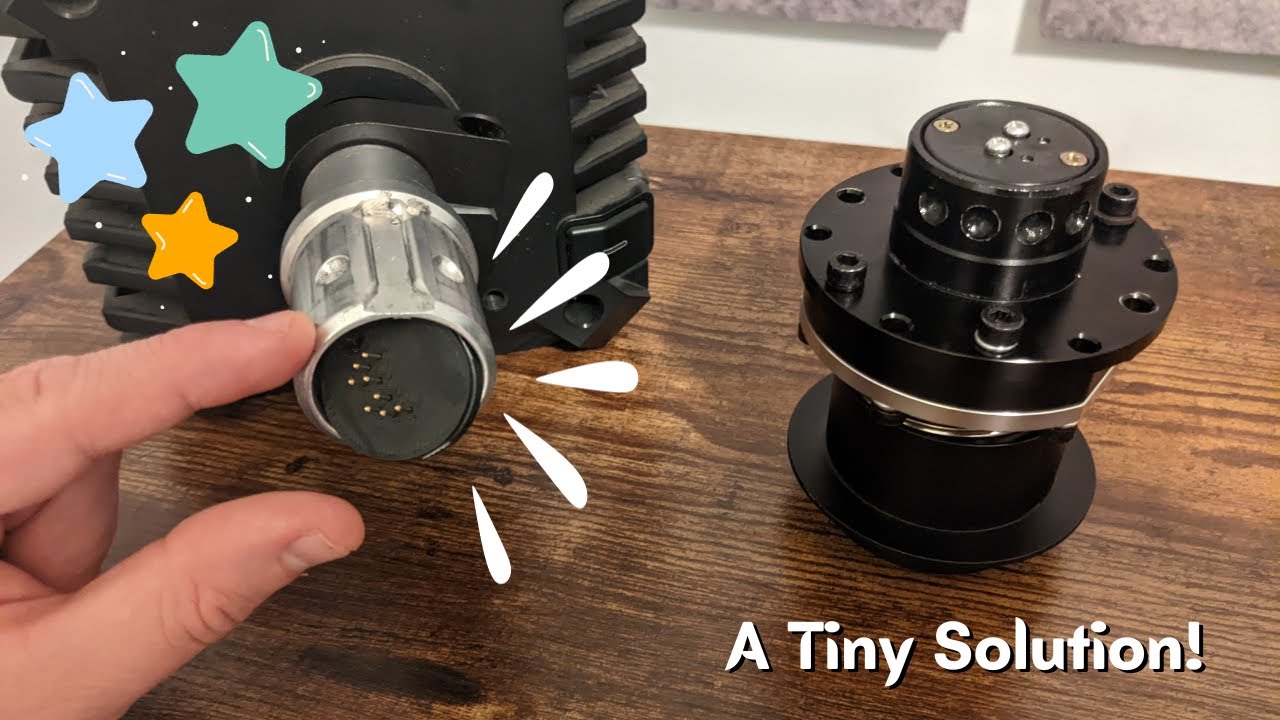 The Best Solution for Using 3rd Party Wheels with Fanatec Wheelbases!