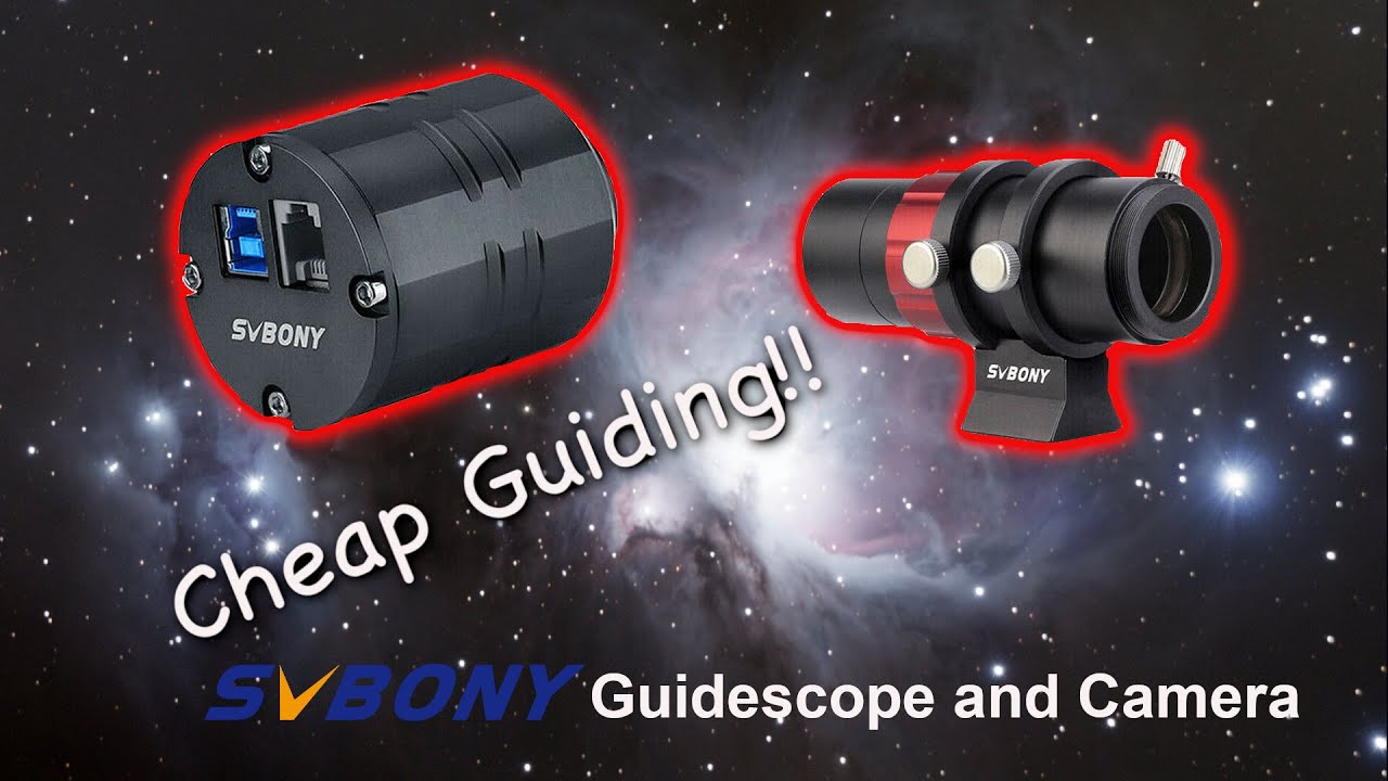 Review SVBony SV305Pro & SV165 and beginning PHD2 Guiding