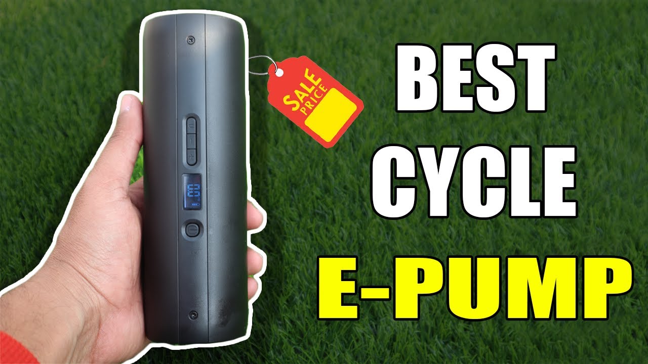 Best Electric Portable Air Pump for Bicycle? CYCPLUS A5  Air Compressor E-Pump Review | Bike | Car