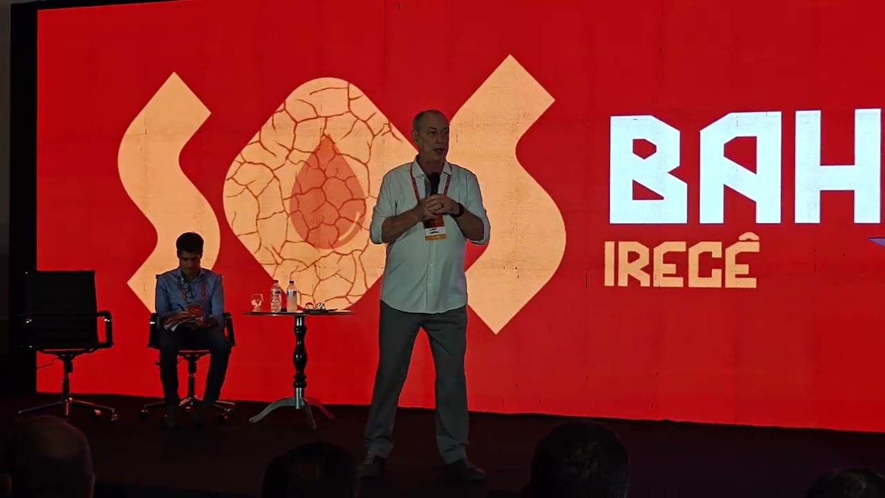 CIRO GOMES DIZ QUE ACM NETO É O GESTOR QUE A BAHIA PRECISA E CITA NEGLIGÊNCIA DO PT AO TRATA DA SECA