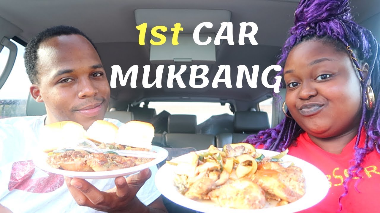 CHICKEN & VEGGIES MUKBANG (On the GO) | FRITZ FAMILY ENTERTAINMENT