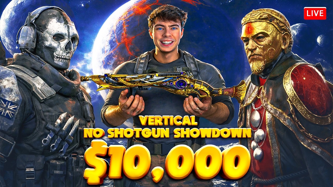 $10,000 NO SHOTGUN SHOWDOWN TOURNAMENT in COD Mobile...(VERTICAL)
