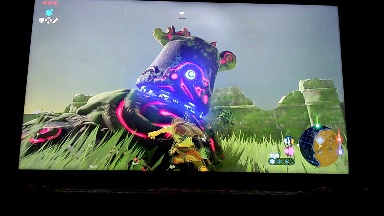 COMO DERROTAR MATAR GUARDIANES THE LEGEND OF ZELDA BREATH OF THE WILD NINTENDO SWITCH