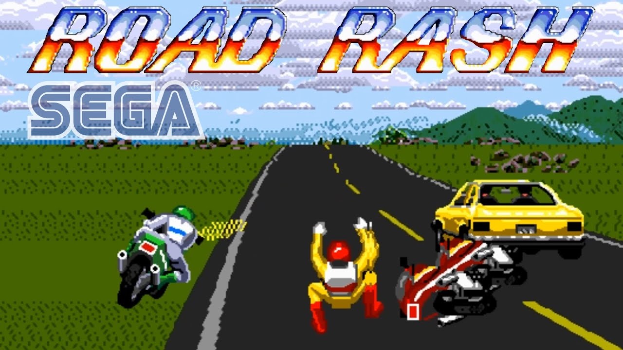 Road Rash (16 Bit Sega Genesis) - Прохождение первой части Роад Раш на Сега Мега Драйв (гонки)