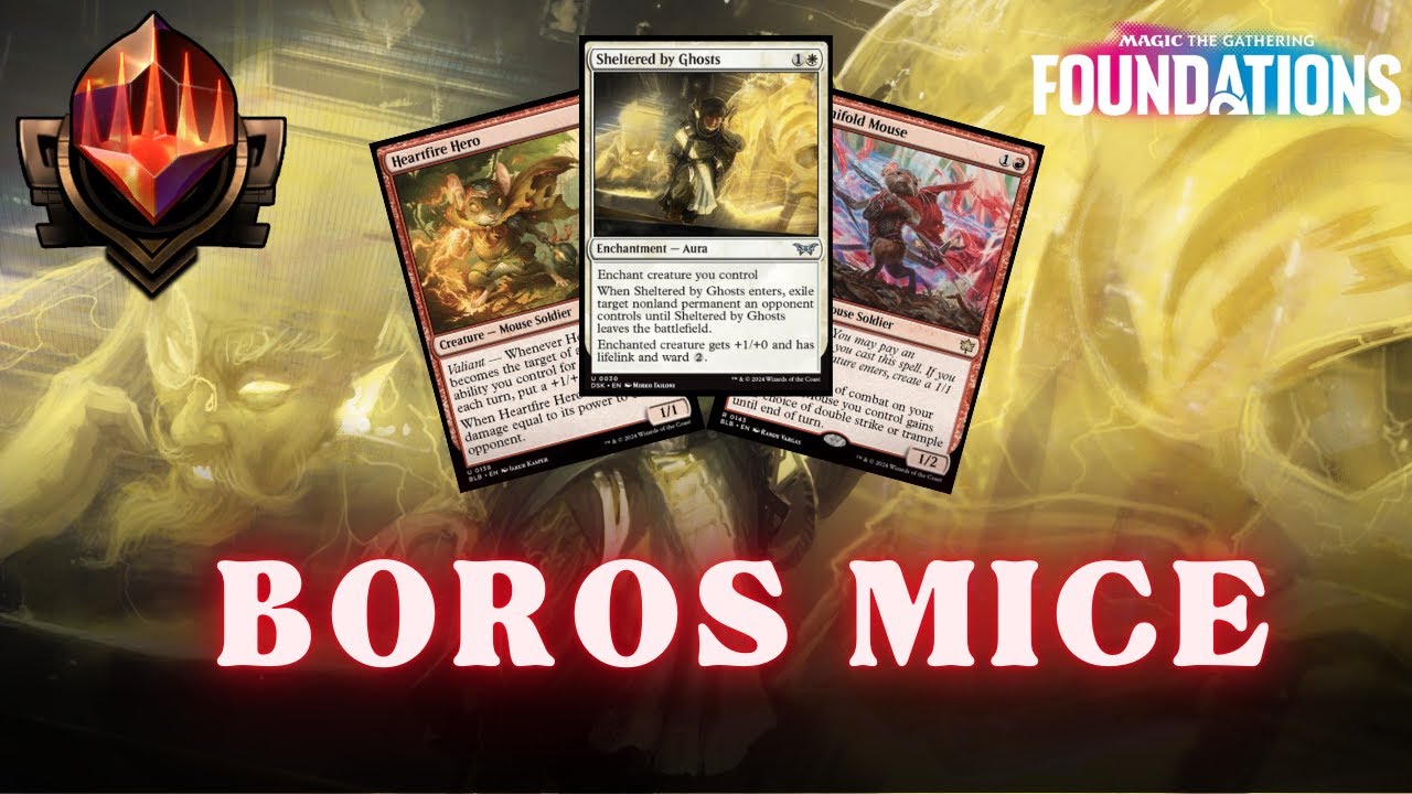 The Best Aggro Deck In Standard?! │ Boros Mice Mtg Arena
