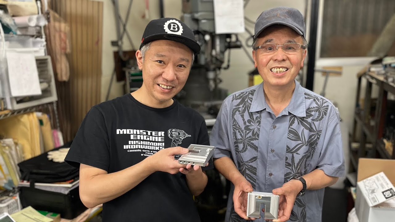 weak and small putter maker  親子でパター作ってます(^▽^) モンスターエンジン西森
