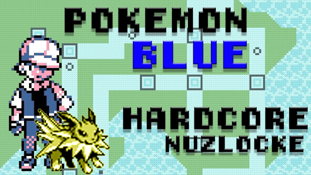 Pokémon Blue Version Hardcore Nuzlocke (No items, No overleveling)