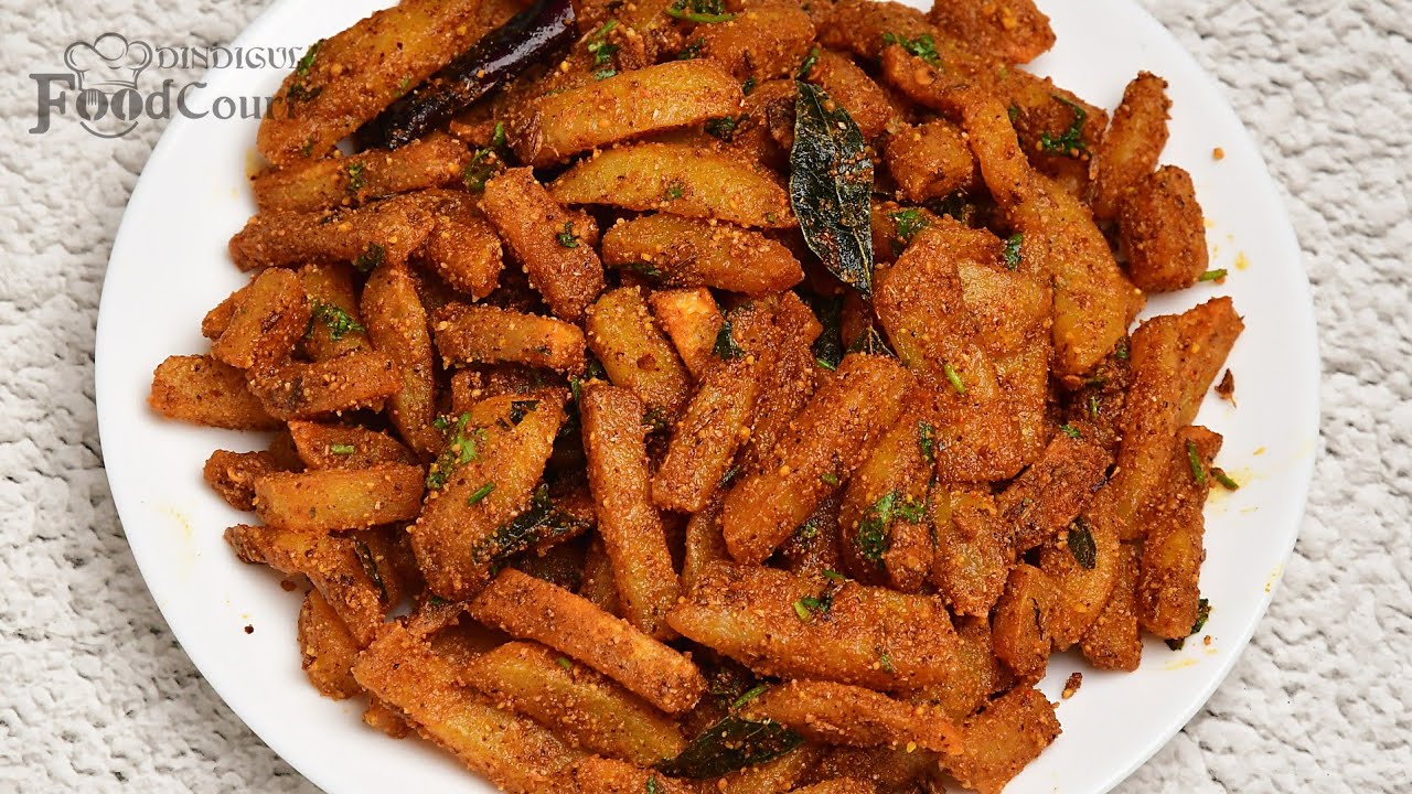 Potato Fry/ Tasty Aloo Fry/ Urulaikilangu Varuval