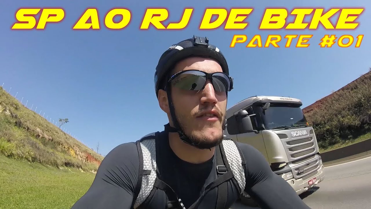 FUI DE SÃO PAULO AO RIO DE JANEIRO DE BICICLETA PARTE 1