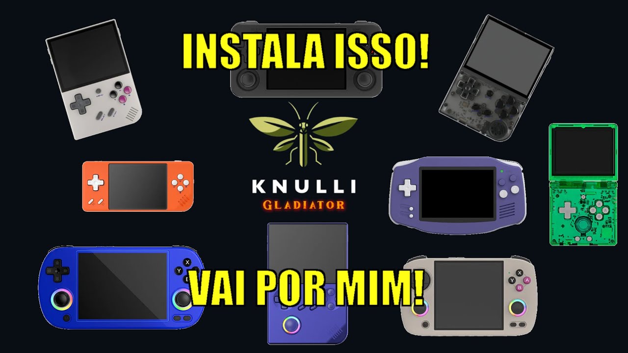 Tutorial: Knulli, o melhor sistema para os H700 da Anbernic! Configuração completa!