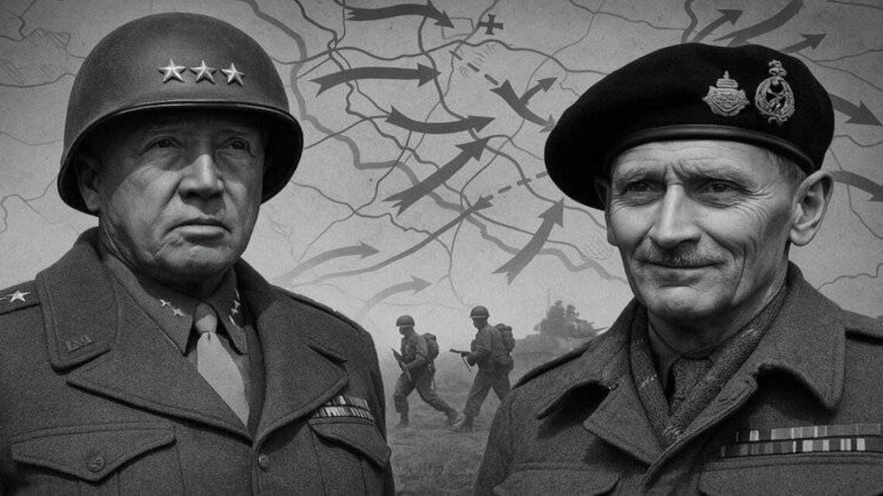 Patton vs. Montgomery: The Rivalry That Nearly Lost the War