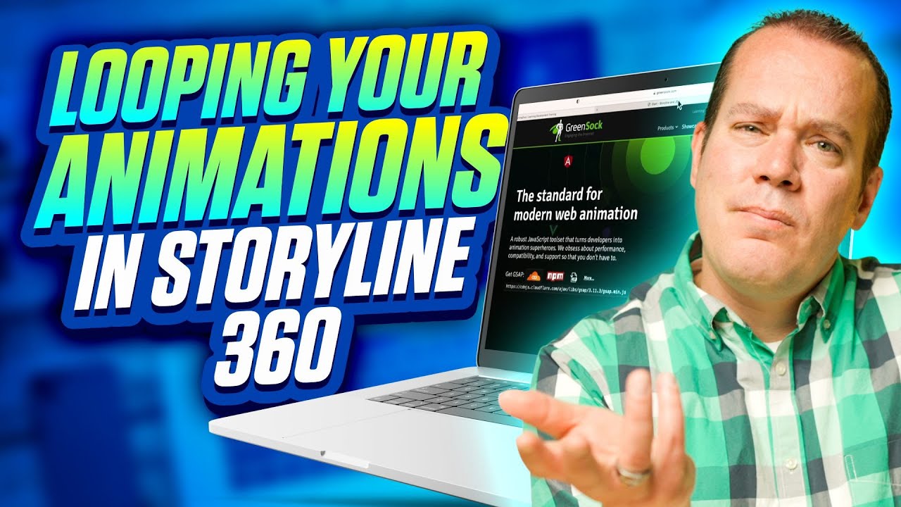 Как зацикливать анимацию в Articulate Storyline 360 ​​(2024)
