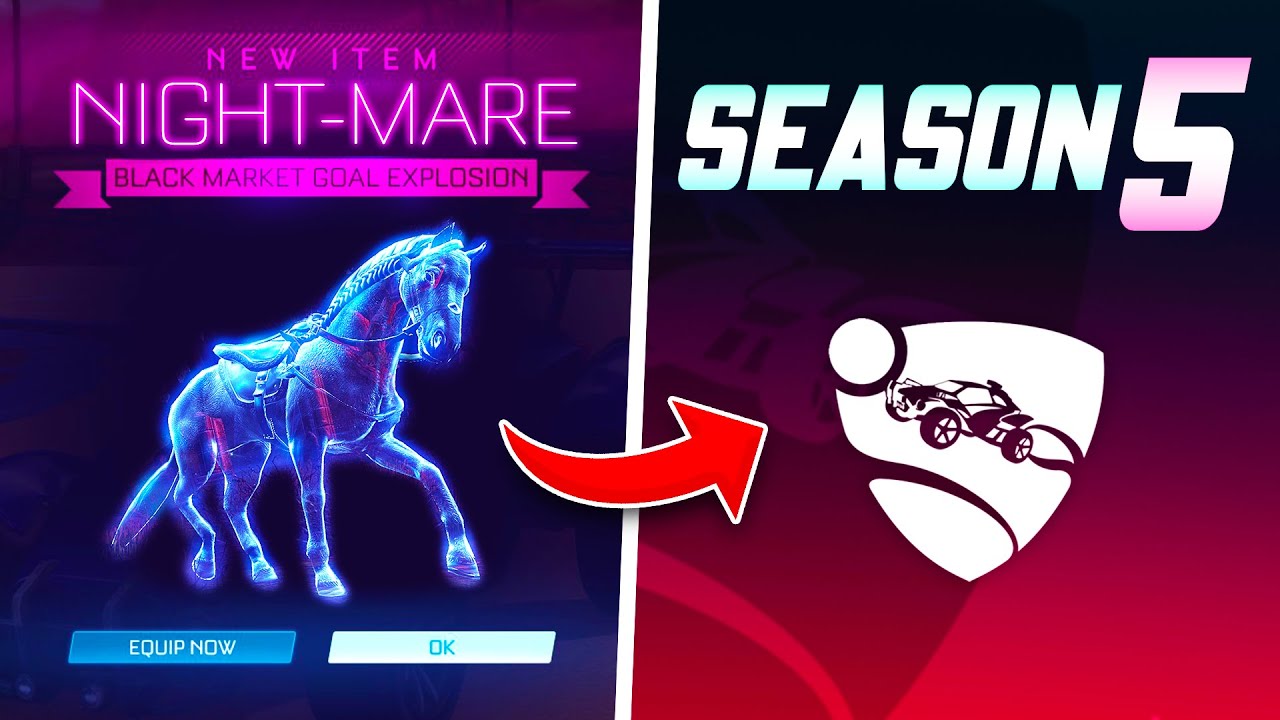 All NEW SEASON 5 ITEMS On Rocket League!