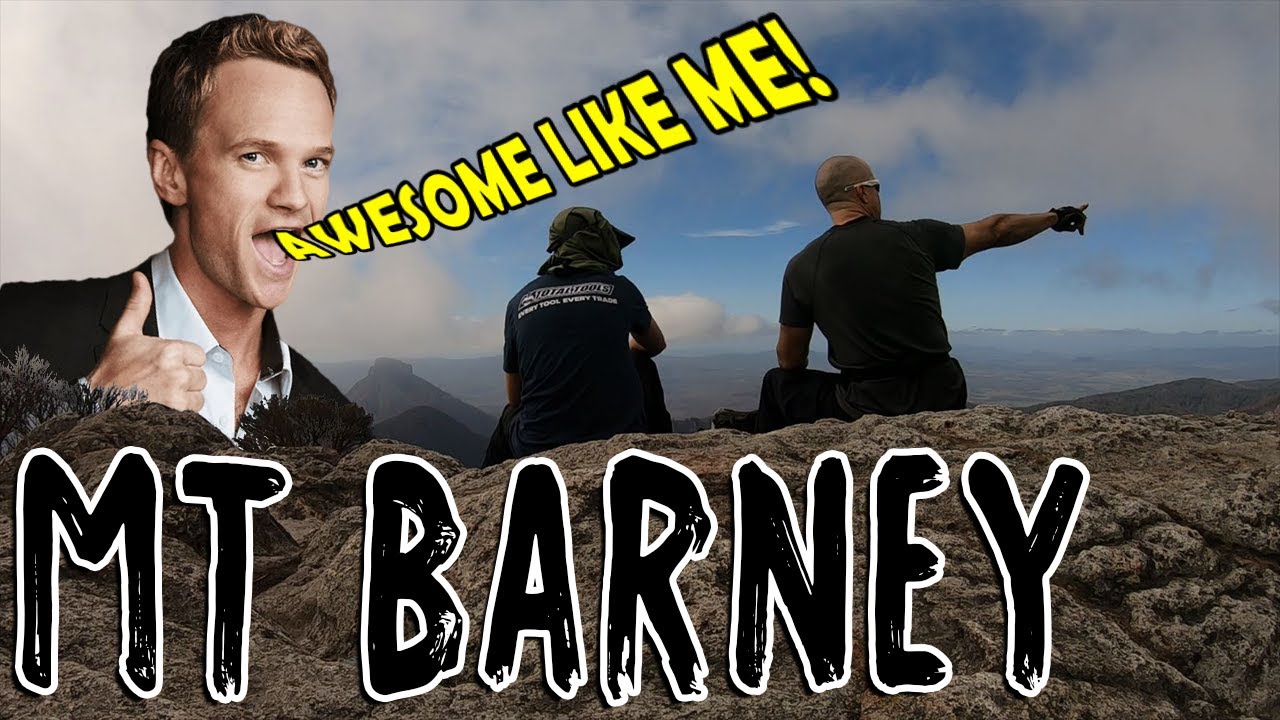SPENDING A NIGHT IN RUM JUNGLE, MT BARNEY!!! How awesome is the summit??