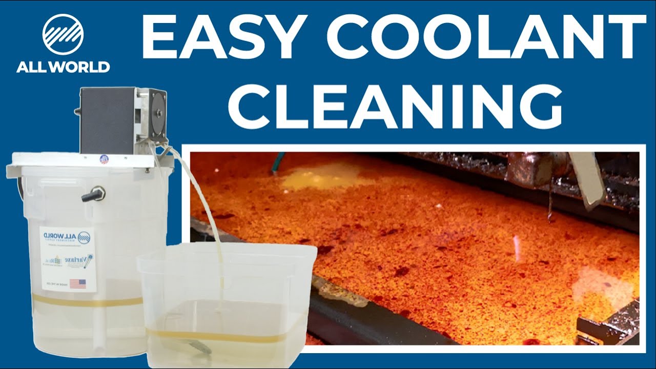 Remove Tramp Oil from Your Coolant Sump Tank