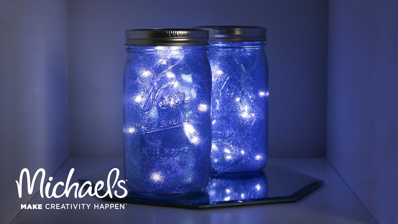 Galaxy Light Mason Jar | Michaels