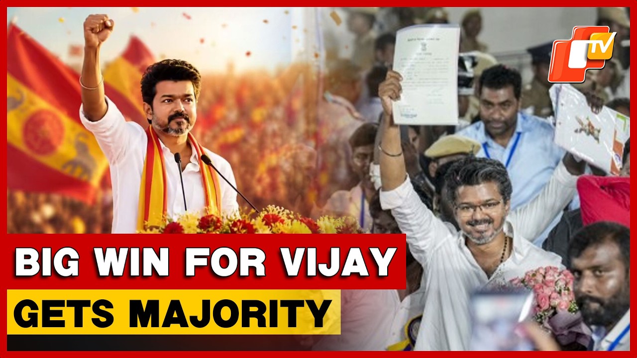 Big Win For Vijay: TVK Crosses Majority Mark In Tamil Nadu