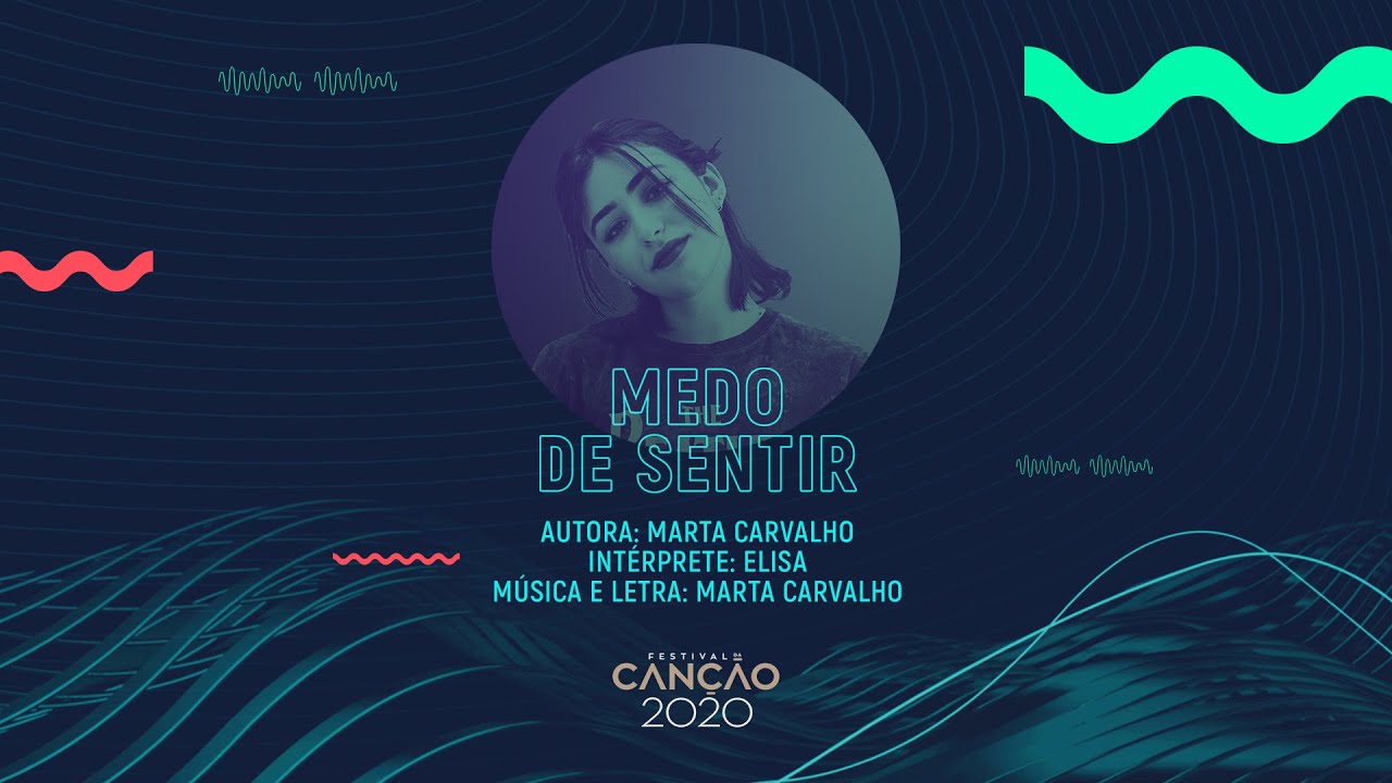 Elisa - Medo de Sentir (Lyric Video) | Festival da Canção 2020