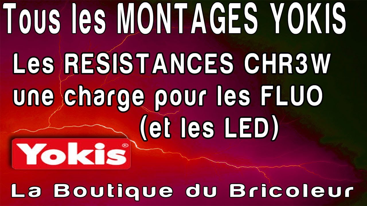 de A &agrave; Z : CHR3W Charge resistive pour ampoules economiques FLUO YOKIS