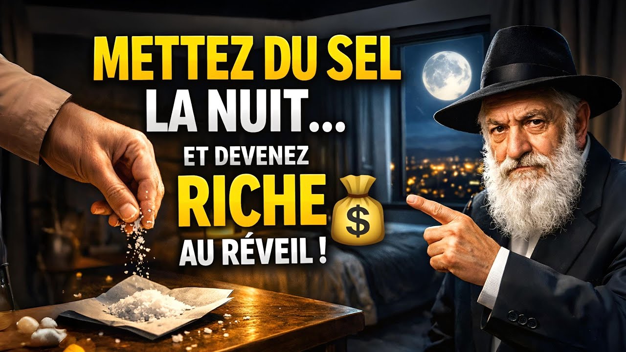 Devenez Riche en Dormant : Le Rituel Juif au Sel que Personne ne Vous Dit