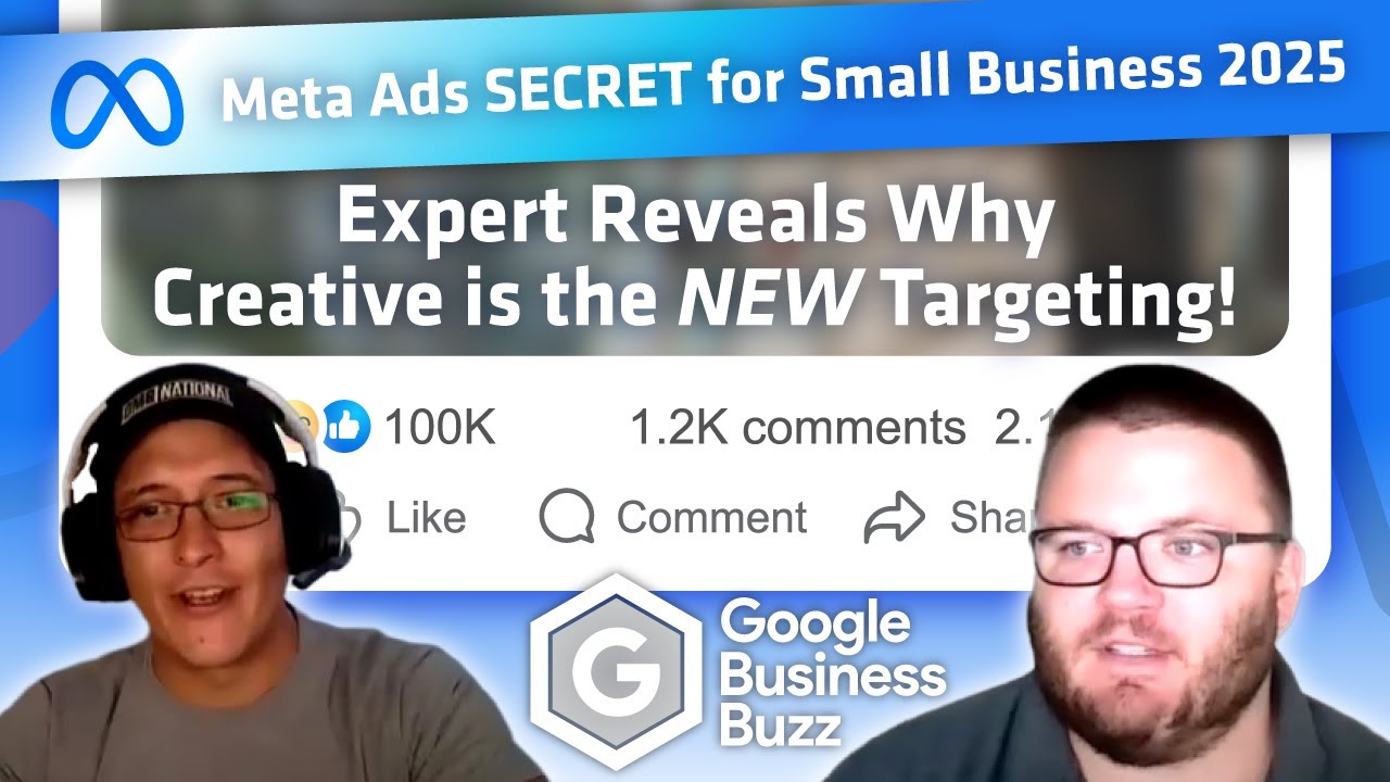Meta Ads SECRET for Small Business 2025 🤫 | Expert Reveals Why Creative is the NEW Targeting!