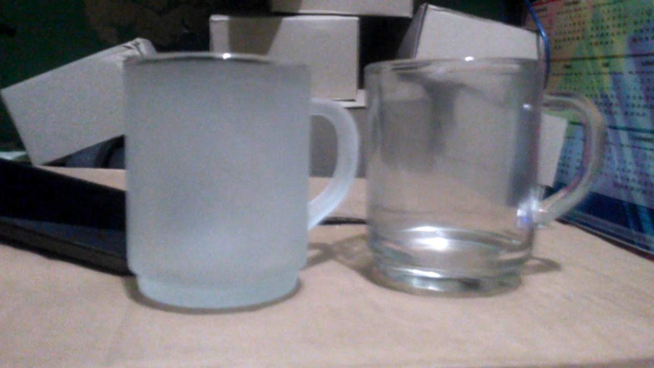 Cara membuat gelas doff,,,rendam 1 mnit,hasil memuaskn
