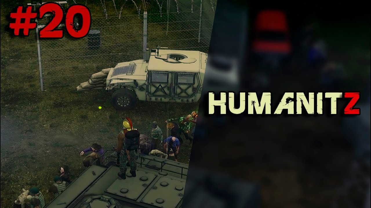 ВОЕННЫЙ ЛАГЕРЬ И ПЕРВОЕ ЗАДАНИЕ ► ВЫЖИВАНИЕ В HUMANITZ [СЕРИЯ 20] (2024)