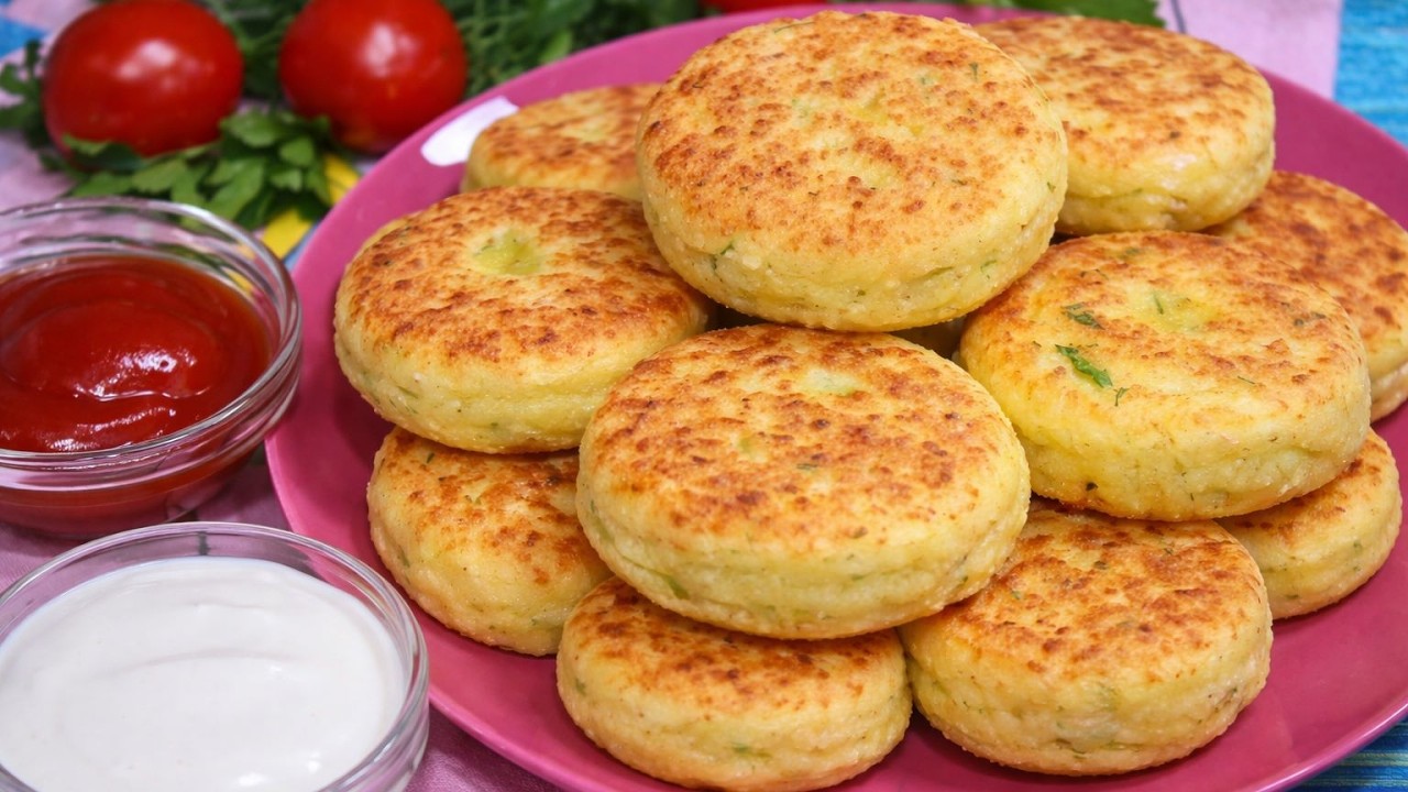 Cheese Pancakes That Are Crispy Outside Fluffy Inside