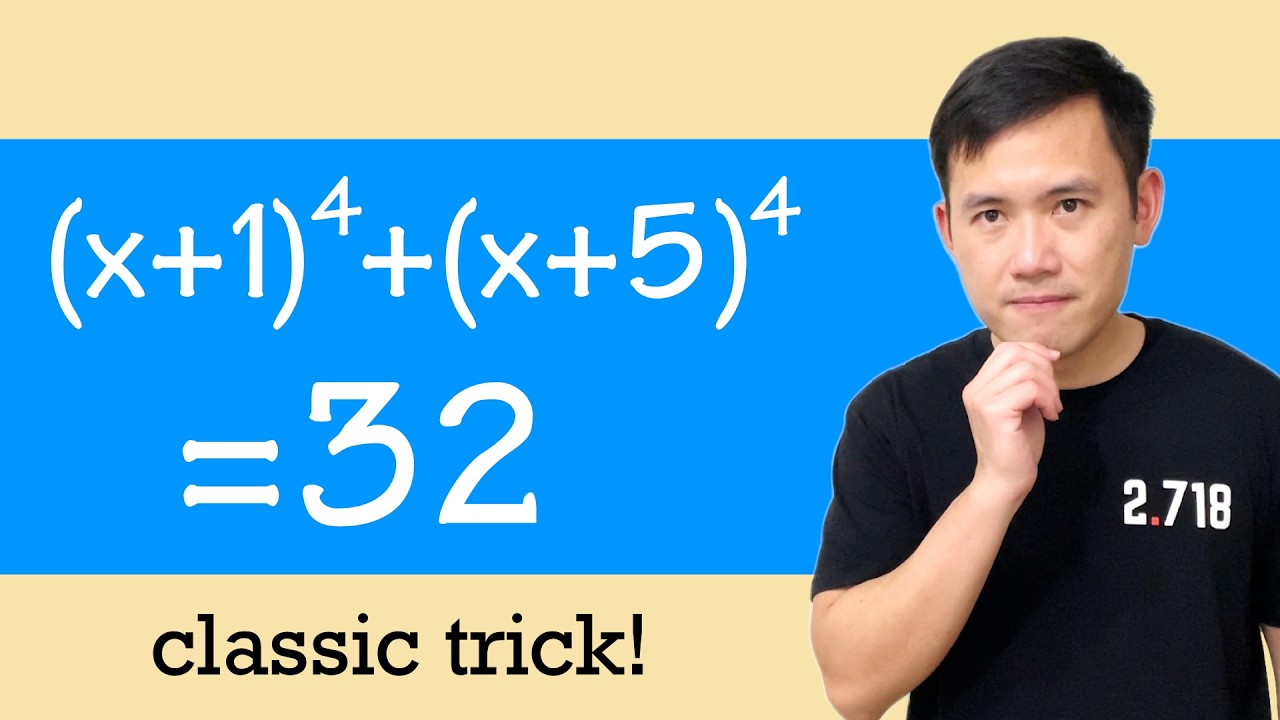 How to solve a hard equation easily!