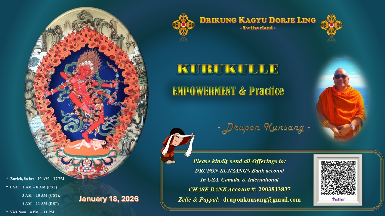 KURUKULLE Transmission & Practice -- w/ Drupon Kunsang - (17_Jan_2026__Session 2)(English &German)