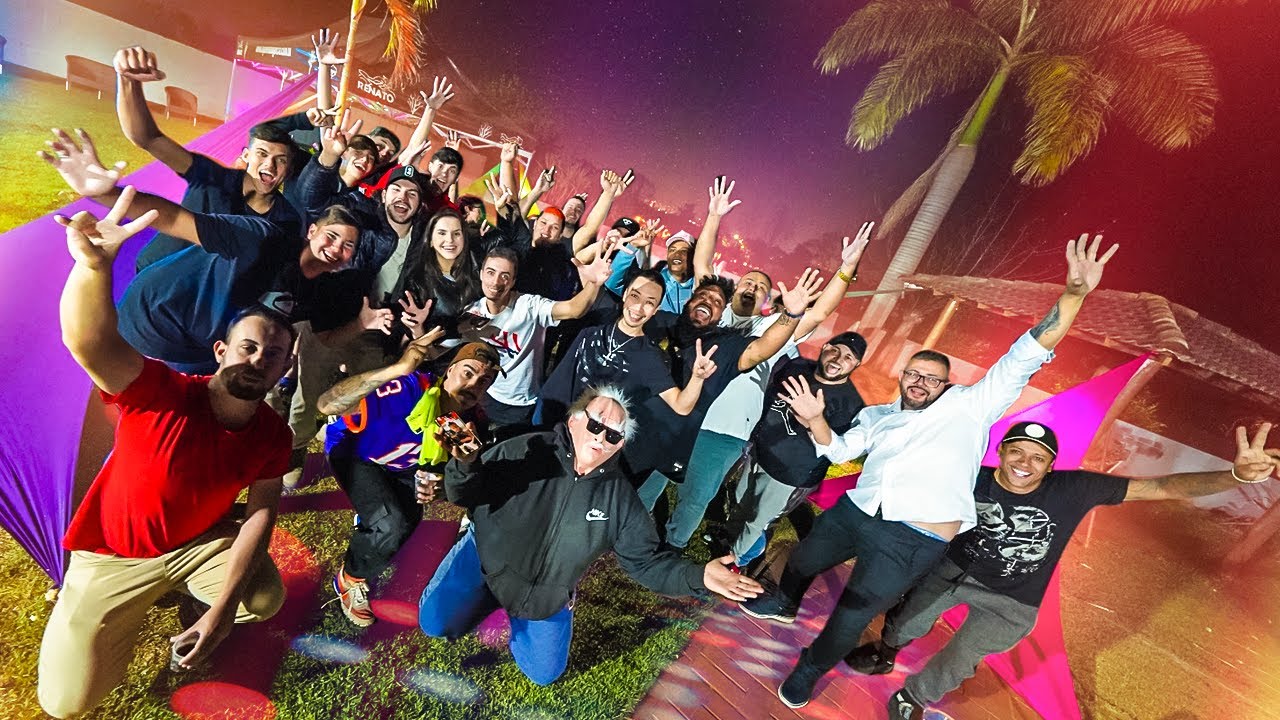 INICIO DA GRANDE FESTA PARA DESPEDIDA DA MANSÃO DO ELITE