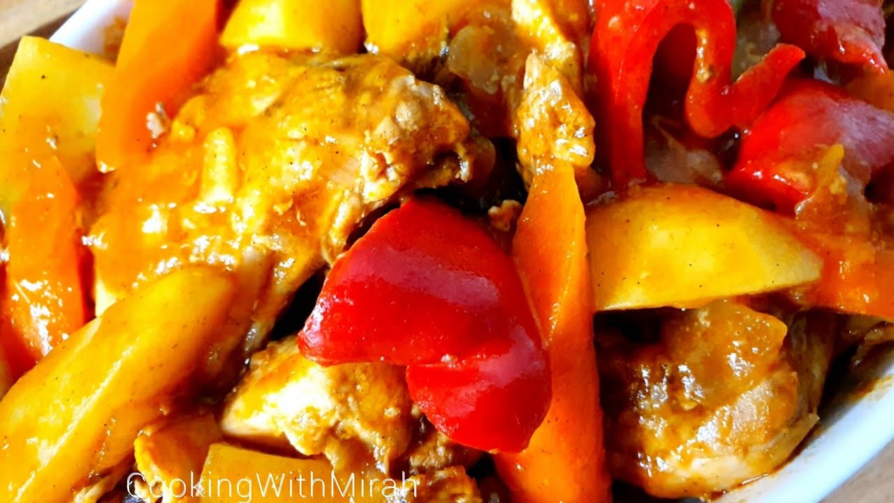 How To Cook Chicken Menudo-So Delicious Chicken With Tomato Based Sauce!