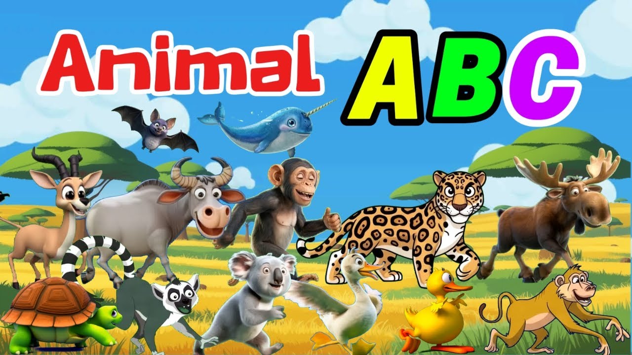 Animal ABC Song For Toddler | Nursery Rhymes | Oink Oink TV