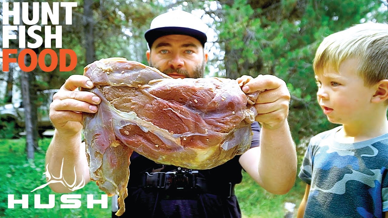 SMOKING AN ENTIRE ANTELOPE SHOULDER