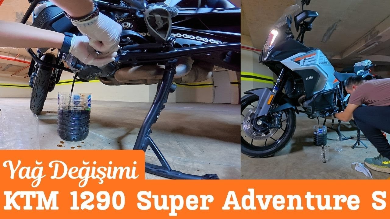Ara Bakım Yağ Değişimi - KTM 1290 Super Adventure S
