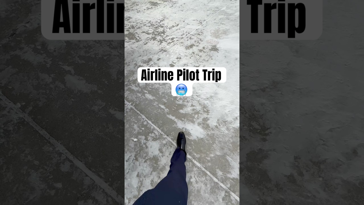 Поездка пилота авиакомпании 🥶