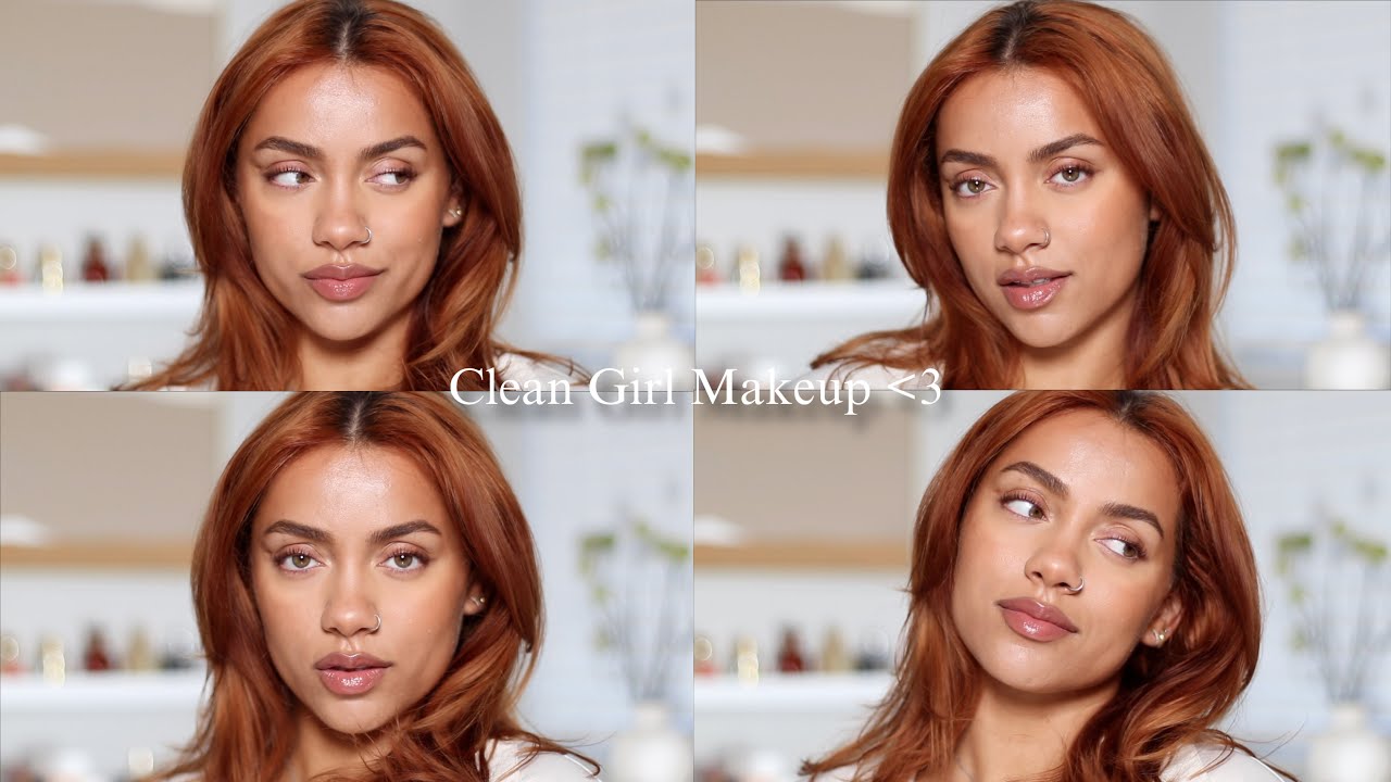 CLEAN GIRL MAKEUP | MYESHA POLNETT