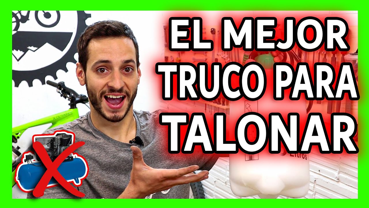 ⚠️ Cómo TALONAR una cubierta TUBELESS (TALONADOR CASERO) 🧯