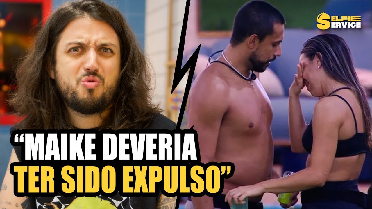 BBB 25: MAIKE DEVERIA TER SIDO EXPULSO OU MERECEU A ELIMINAÇÃO?