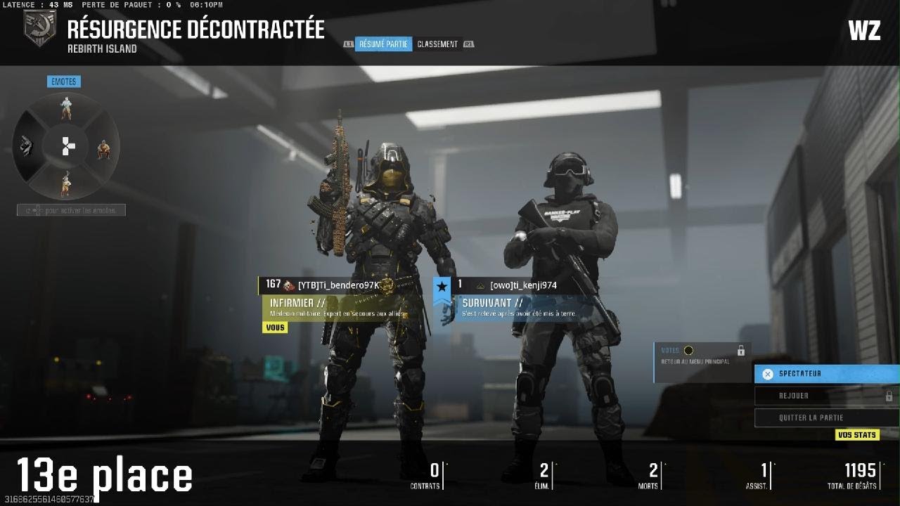 Défi numéro 1 (call of Duty)