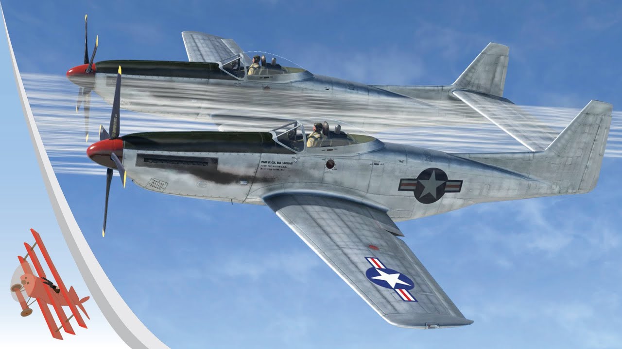 War Thunder Gameplay - Twin Mustang Ace