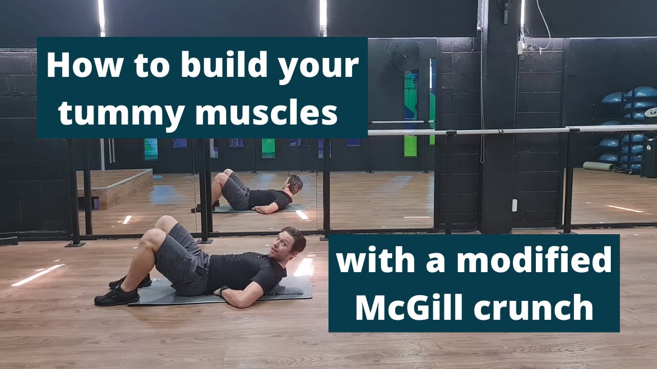 Learn to use your rectus abdominis and obliques with a modified McGill crunch | The MSK Physio