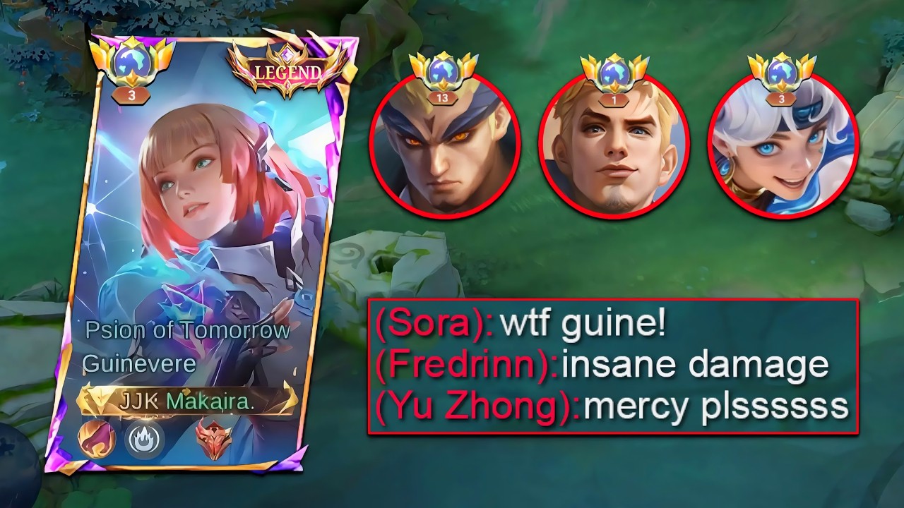 GUINEVERE SECRET TRICK TO DOMINATE TANKY ENEMIES!!🔥GUINEVERE BEST BUILD 2026