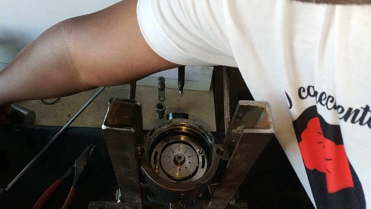 como montar a bomba hidraulica do monza ,kadet etc.passo a passo em casa.